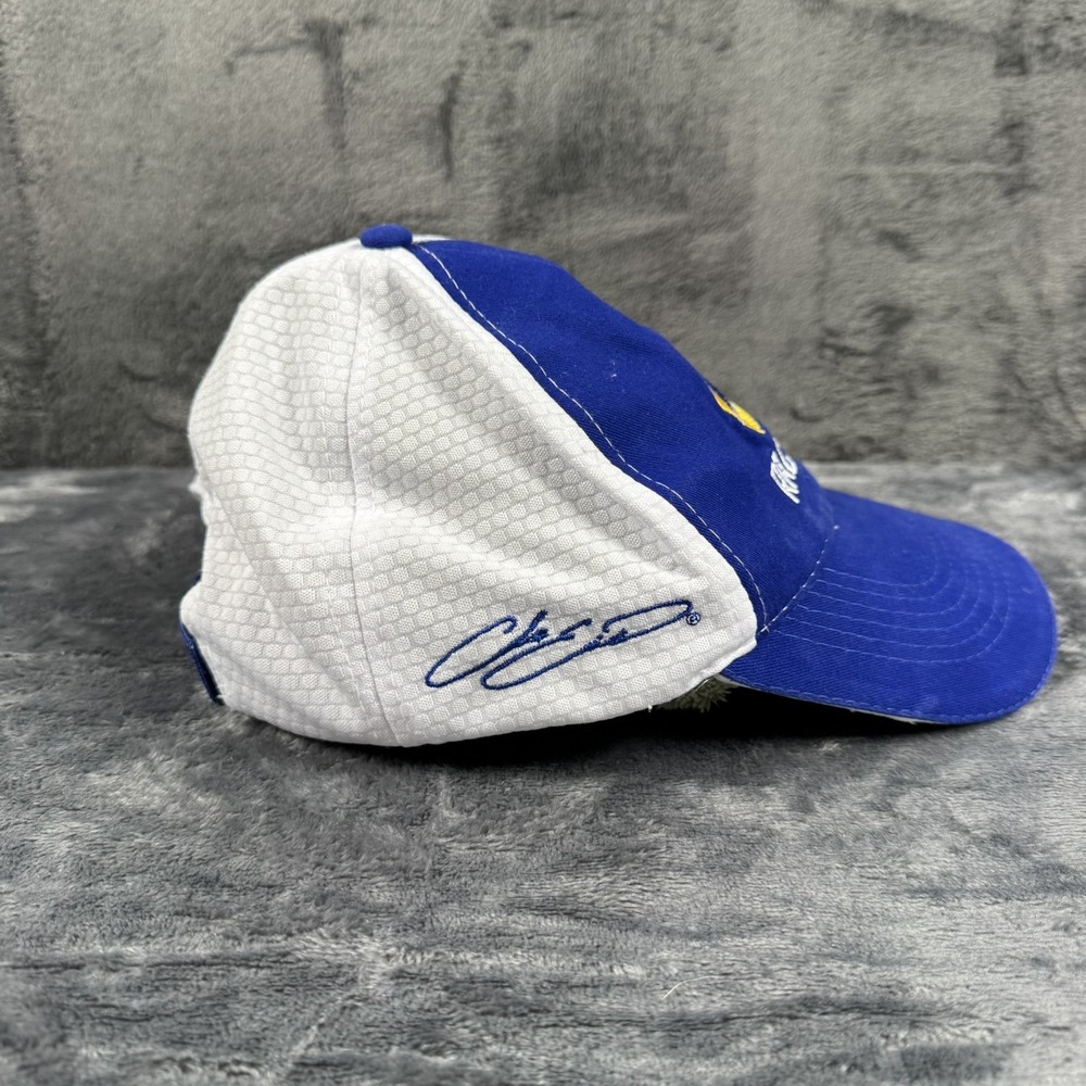 Napa Racing Cap Hat Mens Chase Elliott 9 NASCAR Blue White Adjustable Strapback - Picture 3 of 5